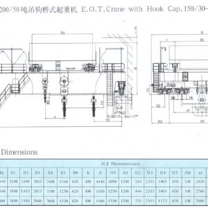 QD型5-350吨吊钩桥式起重机